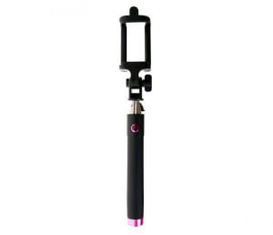 Uchwyt MONOPOD SELFIE z Kablem MT5508P Różowy