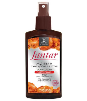 JANTAR Mgiełka do włosów zniszczonych 200ml