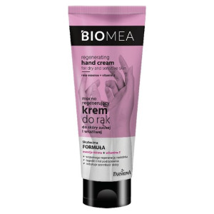 BIOMEA Regenerujący krem do rąk z esencją różaną 100 ml