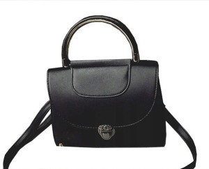 Klasyczna Torebka Damska CROSSBODY C26 czarna, Armada,