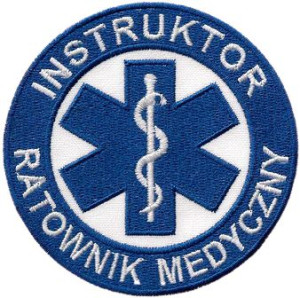 Instruktor Ratownik Medyczny Naszywka 245r