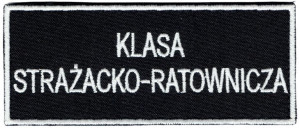 Klasa Strażacko-ratownicza Czarna Naszywka 1369r