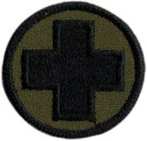 Krzyż Medyczny Naszywka 219r