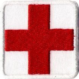 Krzyż Medyczny Naszywka 842r