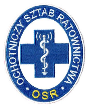 Ochotniczy Sztab Ratowniczy Naszywka 835r