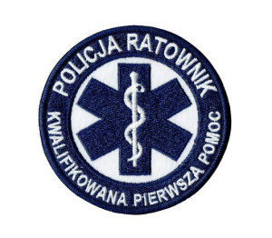 Policja Ratownik Kpp Naszywka 2970r