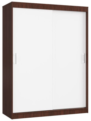 Szafa Przesuwna 150 Cm Clp Mono Wenge/biała