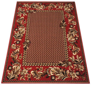 Dywan klasyczny Gold BCF 01 czerwony