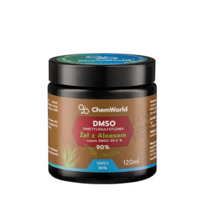 ChemWorld Żel DMSO 90% z Aloesem 120ml