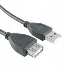 Przyłącze USB 2.0 wtyk A na gniazdo A (3m)
