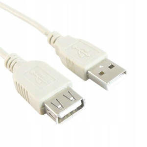 Przyłącze USB 2.0 wtyk A na wtyk A (1m)
