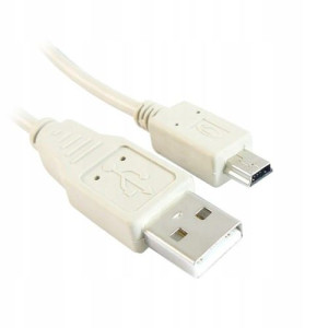 Przyłącze USB 2.0 wtyk A na wtyk miniUSB 5 pin 5m