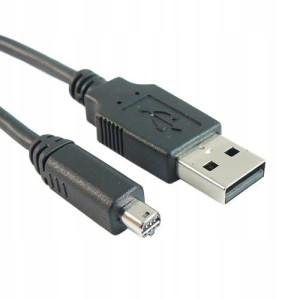 Przyłącze USB 2.0 wtyk A na wtyk miniUSB 8 pinowy 1,8m