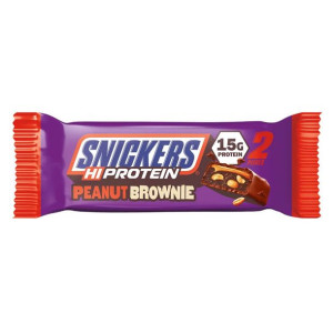 SNICKERS Hi Protein Peanut Brownie 15g Protein 50g BATON BIAŁKOWY