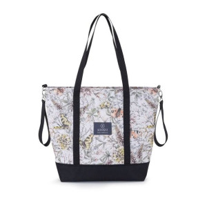 Duża Torba Shopper Bag – Dream Garden Makaszka