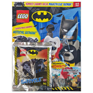 Lego Batman 4/2022 + Motocykl Batmana