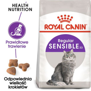 ROYAL CANIN Sensible 33 10kg karma sucha dla kotów dorosłych, o wrażliwym p
