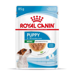ROYAL CANIN Mini Puppy Karma Mokra W Sosie Dla Szczeniąt Do 10 Miesiąca Ras