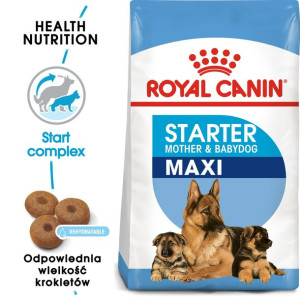 ROYAL CANIN Maxi Starter Mother & Babydog  Karma Sucha Dla Suk W Ciąży I Ok