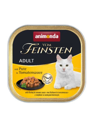 Animonda Vom Feinsten No Grain Indyk w Sosie Pomidorowym Bezzbożowa 100 g