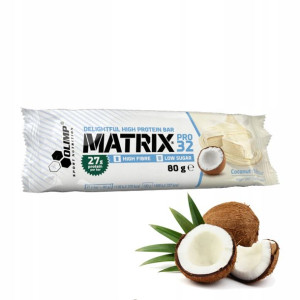 Olimp Matrix Pro 32 Baton 80g | Białko Kokos