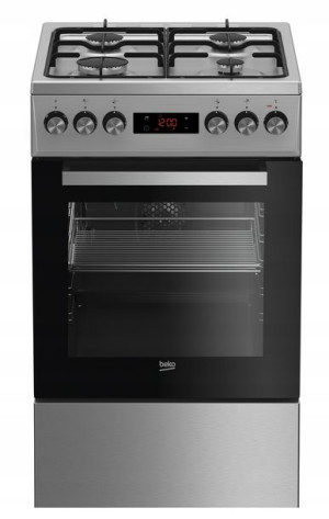 Kuchenka gazowo-elektryczna Beko FSE52320DXD Grill