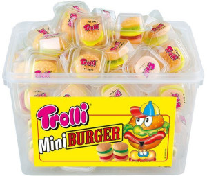 Trolli Żelki Mini Burgery 60szt