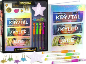 Zestaw RAINBOW HIGH Holograficzny PAMIĘTNIK Notes