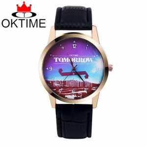 Damski Zegarek "tomorrow" Ombre Czarny Z443