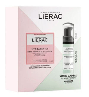 LIERAC HYDRAGENIST Krem-żel + pianka oczyszczająca