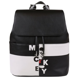Disney Myszka Mickey Plecak czarno-biały 30x14x33