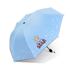 Parasol umbrella Star błękit PAR06N