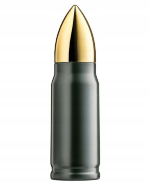 Termos stalowy pocisk artyleryjski - Army Green
