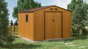Domek Na Narzędzia Hudson 9x8 Oak Brown