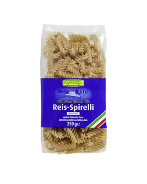 Rapunzel Makaron Ryżowy Razowy Świderki Bezglutenowy