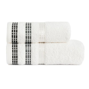 Ręcznik frotte LUXURY białe 50x90