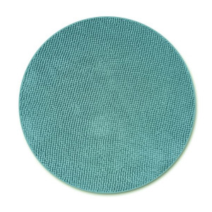 Okrągły Dywanik Łazienkowy 80x80 Makaron Soft Mix