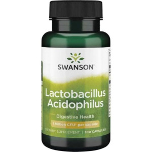 Swanson Lactobacillus Acidophilus (Probiotyki) 100 kapsułek