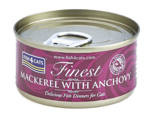 Fish4Cats Mokra Makrela Anchois 70g