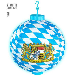 Lampion Papierowy Bawarski Led Oktoberfest