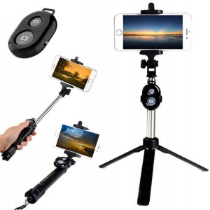 Selfie-stick Kijek Do Telefonu Kamer Gopro Statyw
