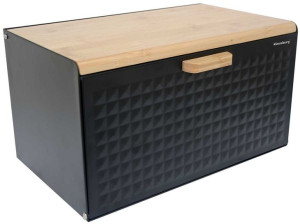 Chlebak Dwustronny Klausberg Kb-7425 Czarny Mat