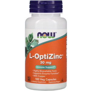 Now Foods L-OptiZinc (Cynk) 100 kapsułek