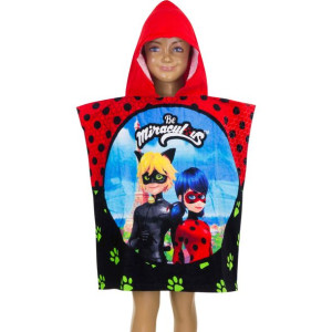 Biedronka I Czarny Kot Ręcznik Kąpielowy Miraculous