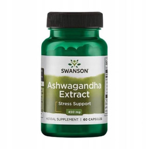 Swanson Ashwagandha Extract (Witania Ospała) 60 kapsułek