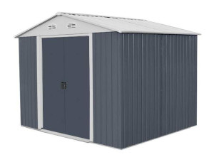 Hecht 8x8 Plus Domek Narzedziowy Blaszany Ogrodowy Na Narzędzia Garaż Szopa