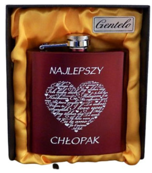 Piersiówka ze Stali Nierdzewnej dla Chłopaka