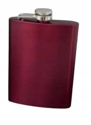Purpurowa Piersiówka Stal Nierdzewna 8 OZ Gentelo