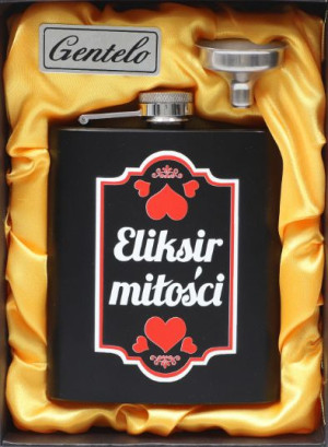Piersiówka ze Stali Nierdzewnej Prezentowa Gentelo