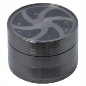 Młynek do Tytoniu Grinder Crusher Metalowy Czarny